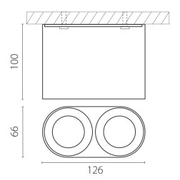 Корпус светильника Lightstar 213466 RULLO