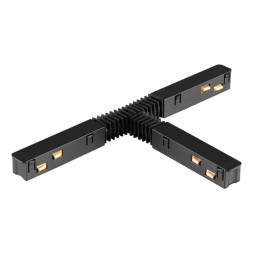 Коннектор для шинопровода Novotech Flum Track Black 135176