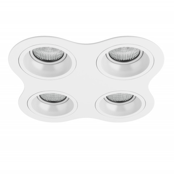 Встраиваемый точечный светильник Lightstar Domino D64606060606