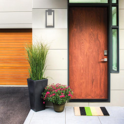 Уличный настенный светильник Elektrostandard 1527 TECHNO LED серый