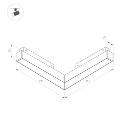 Трековый светильник Arlight MAG-ORIENT 060731