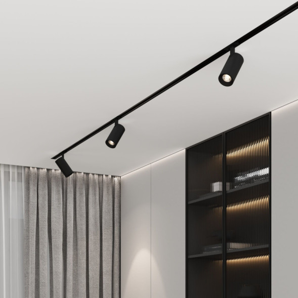 Трековый светильник Elektrostandard Comel Comel черный 10W 4200K (85210/01) однофазный