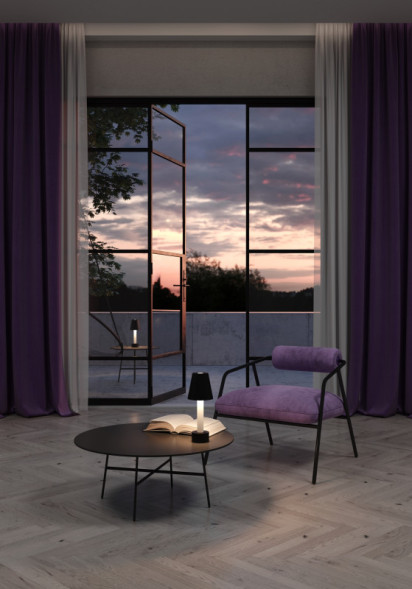 Настольная лампа Maytoni TET-A-TET MOD104TL-3AB3K