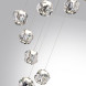 Каскадная люстра Odeon Light JEMSTONE 5084/60L