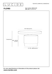 Спот LUCIDE Floris 35913/01/30