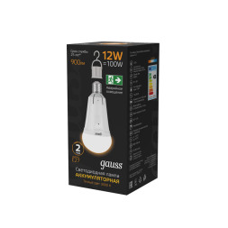 Светодиодная лампа Gauss 102002112 10W 220V 900lm E27 белый (теплый)