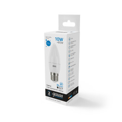 Светодиодная лампа Gauss 30230 10W 220V 750lm E27 белый (холодный)