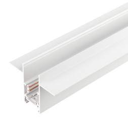 Магнитный встраиваемый шинопровод в гипсокартон Arlight MAG-ORIENT-TRACK-2652-FDW белый 035797