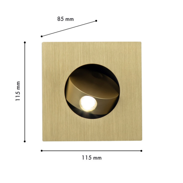 Подсветка ступеней лестницы Favourite Bedside 4279-1W