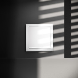 Выключатель одноклавишный с подсветкой VOLTUM VLS010201