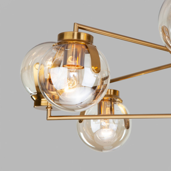 Люстра на штанге Eurosvet CREEK 70118/8 черный