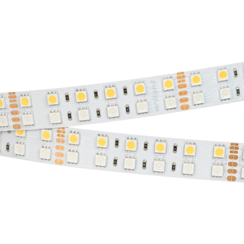 Лента Arlight RT 2-5000 5060 018144(1) 160W 24V RGB+белый IP20