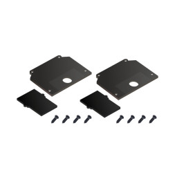 Заглушка для трекового шинопровода Denkirs SMART ONE TR2025-BK