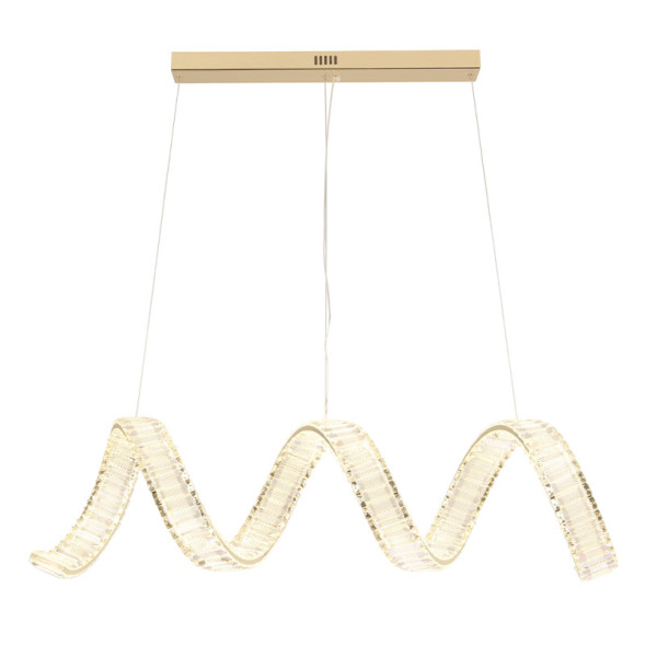 Подвесная люстра Crystal Lux MUSIKA MUSIKA SP100W LED L1200 GOLD