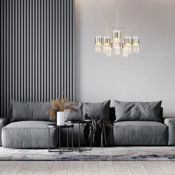 Подвесная люстра Escada GARDA 656/8PL