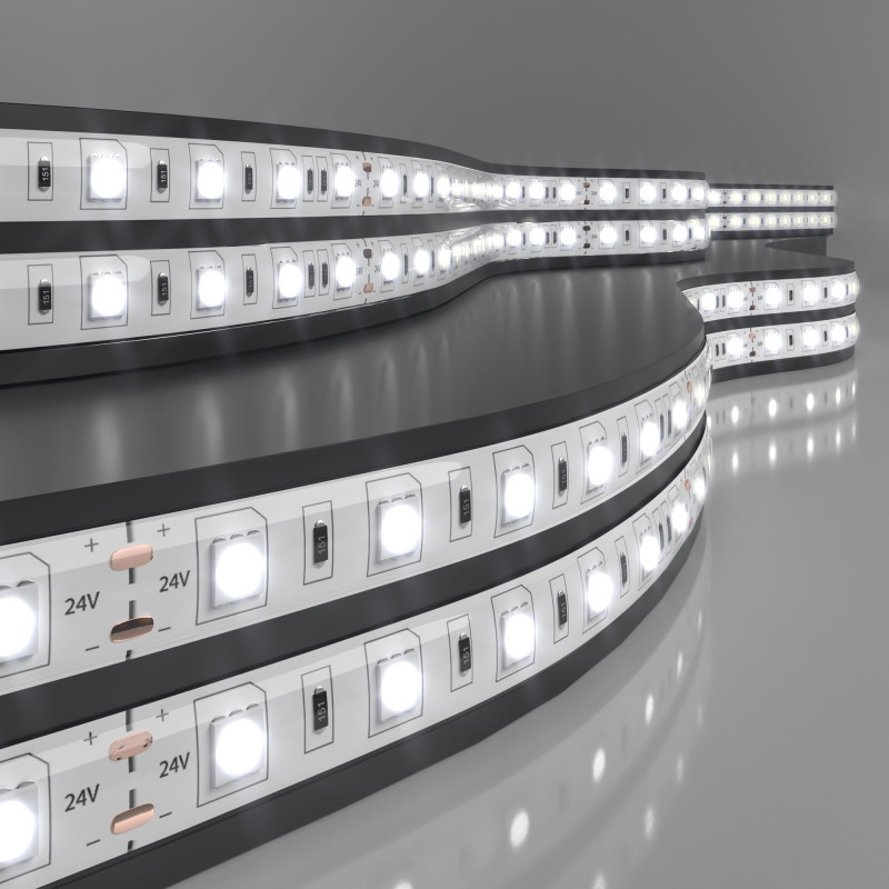Лента Elektrostandard 5050 24V 60Led 14,4W IP65 / дневной белый 0W 24V белый (дневной) IP65