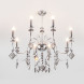 Подвесная люстра Eurosvet Telao 10120/8 хром/дымчатый хрусталь Strotskis Smart (10110/8)
