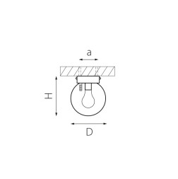 Накладной уличный светильник Lightstar BOLLA 373010