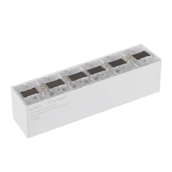 Коннектор для шинопровода Arlight MAG-TRACK-4563 white 046837