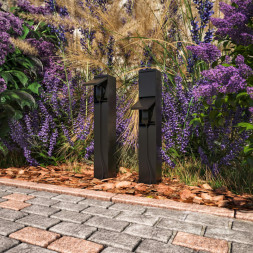 Уличный блок розеток Maytoni O460FL-GF02SC Nido