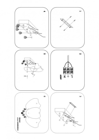 Бра Lightstar Lobo 804640