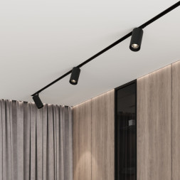 Трековый светильник Elektrostandard Comel Comel черный 18W 4200K (85211/01) однофазный