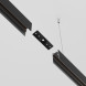 Соединитель для шинопровода Maytoni Technical Magnetic track system Exility накладной черный TRA034C-21B