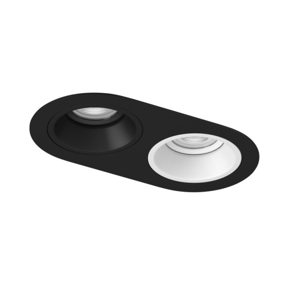 Точечный встраиваемый светильник Lightstar Domino D6570607WBMOD