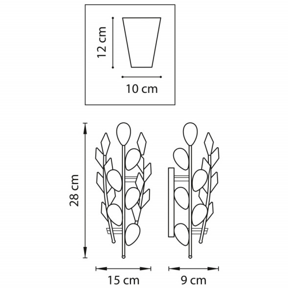 Бра Lightstar ISABELLE 791614