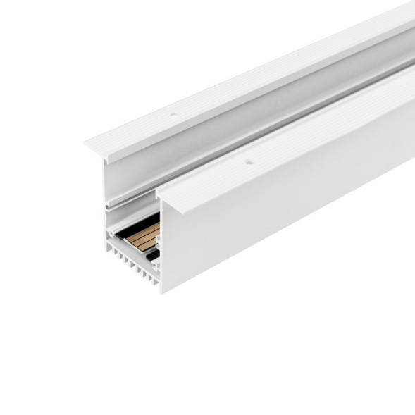 Магнитный встраиваемый шинопровод Arlight MAG-TRACK-4560-F white 028062(1)