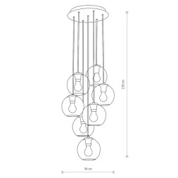 Подвесная люстра Nowodvorski VETRO 9131