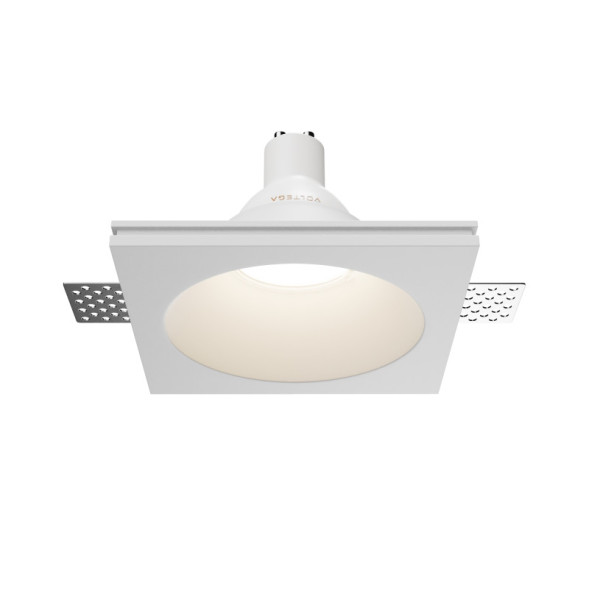 Встраиваемый светильник точечный Maytoni Technical Gyps Modern DL129-GU10-01-W