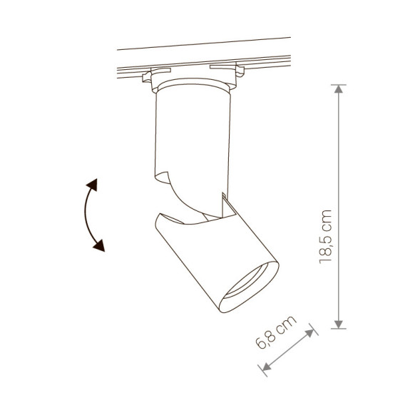 Светодиодный трековый светильник Nowodvorski PROFILE SHOW 9423