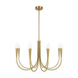 Люстра на штанге Freya Branches FR5253PL-08BS