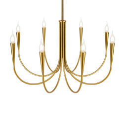 Люстра на штанге Freya Branches FR5253PL-08BS