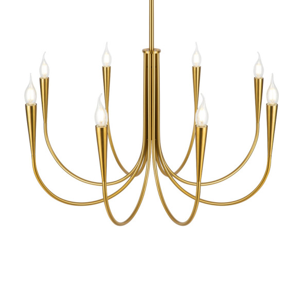 Люстра на штанге Freya Branches FR5253PL-08BS