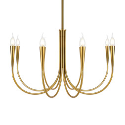 Люстра на штанге Freya Branches FR5253PL-08BS