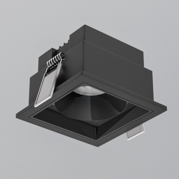 Встраиваемый точечный светильник Elektrostandard 25085/LED 10W 4000K чёрный