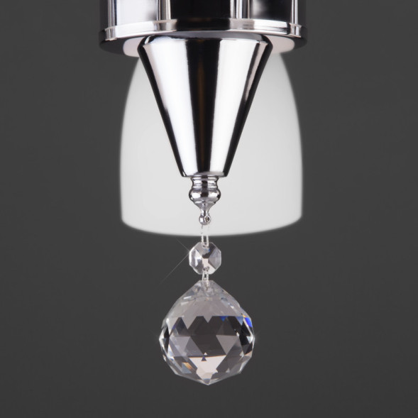 Люстра на штанге Eurosvet Ellene 30149/5 хром