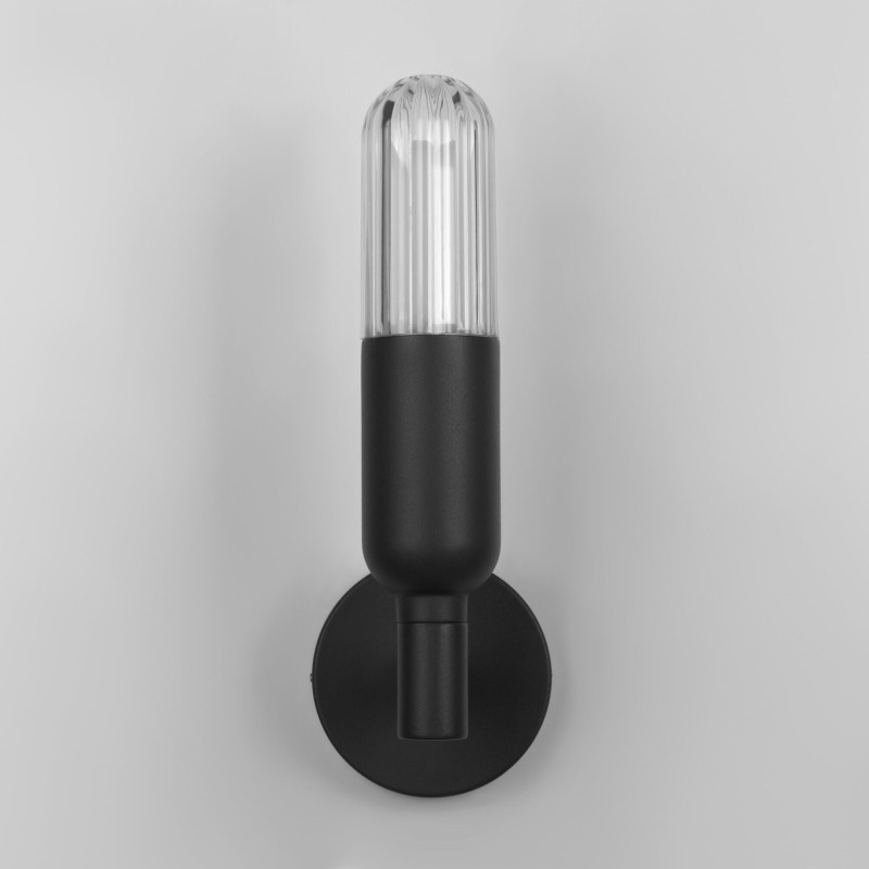 Уличный настенный светильник Elektrostandard ISIDA LED (35165/U) черный
