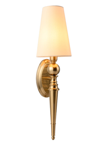 Бра Crystal Lux PER PER AP1 BRASS/BEIGE