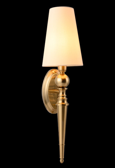 Бра Crystal Lux PER PER AP1 BRASS/BEIGE