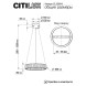 Подвесная люстра Citilux Чезаре CL338141