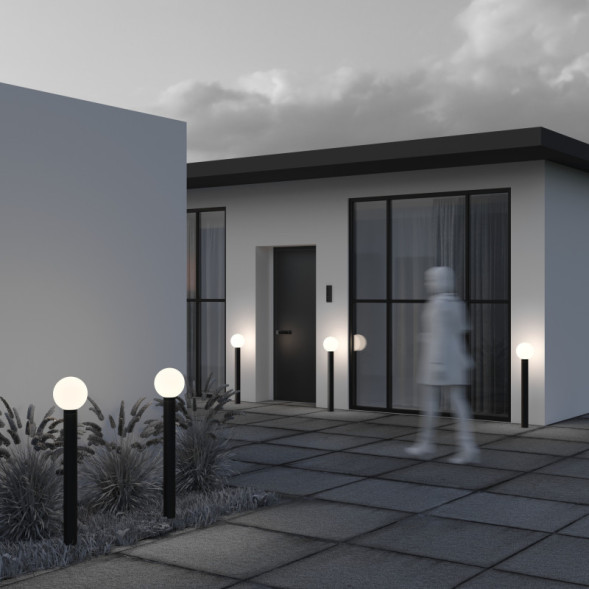 Садово-парковый светильник Maytoni BOLD O598FL-01B