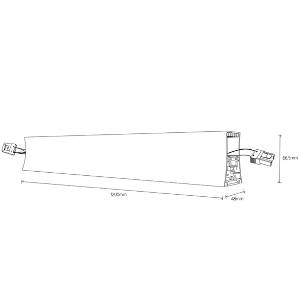 Линейный светильник Mantra HANOK 7549