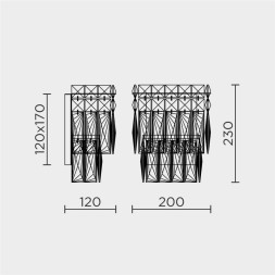 Бра MODELUX ML.7084 ML.7084.230 GD