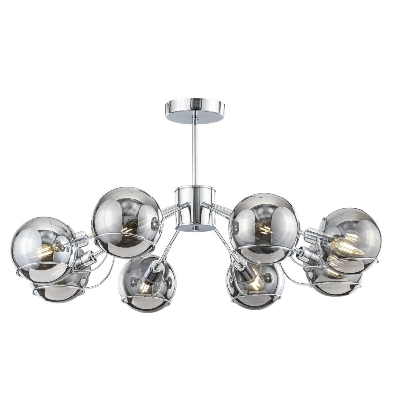 Люстра на штанге Freya FR5014PL-08CH SALLY