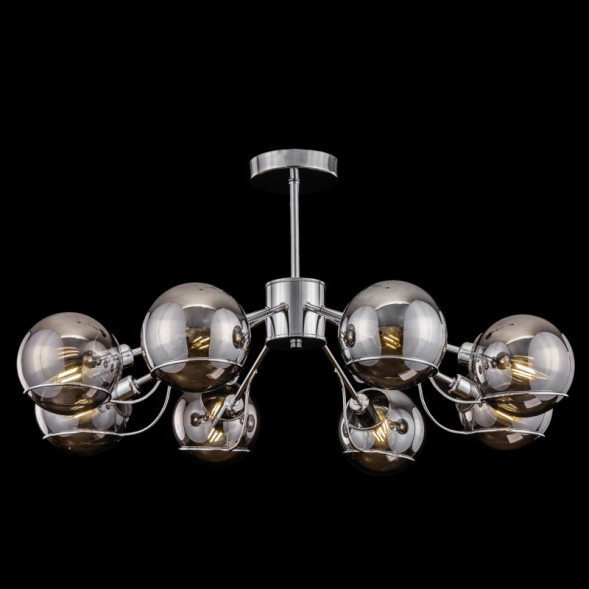Люстра на штанге Freya FR5014PL-08CH SALLY