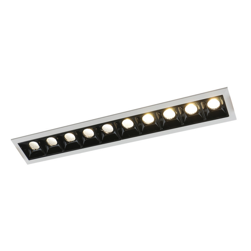 Встраиваемый точечный светильник ARTE Lamp Grill A3153PL-10BK