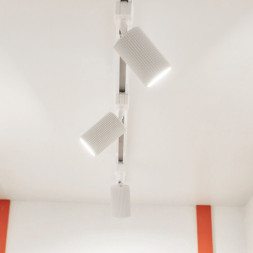 Трековый светильник Elektrostandard Spike GU10 Белый (MRL 1011) однофазный